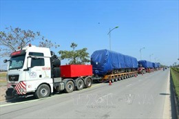 Đoàn tầu đường sắt Cát Linh - Hà Đông đã về đến Hà Nội 
